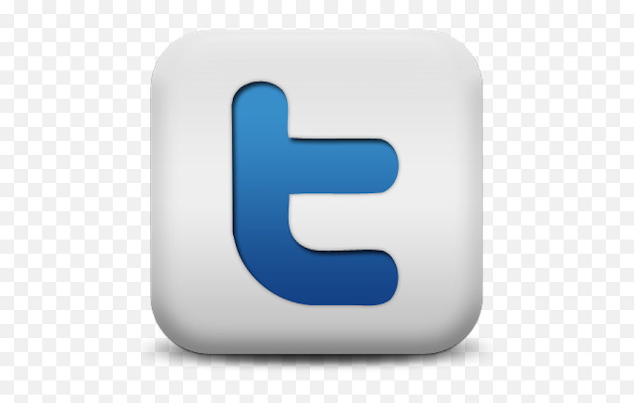 Twitter Icon - Seo Matte Blue And White Square Icons Full Matte White Square Icon Social Media Png,Blue Square Icon