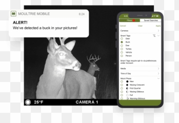 Moultrie Mobile App Trail Camera Android U0026 Iphone - Mobile Phone Png,Deer Icon Tumblr