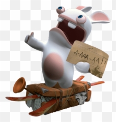 Rabbid Standing - StickPNG Rabbids Wallpaper Iphone