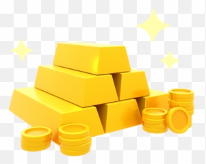 Gold Bar Icon - Download in Colored Outline Style Solid png