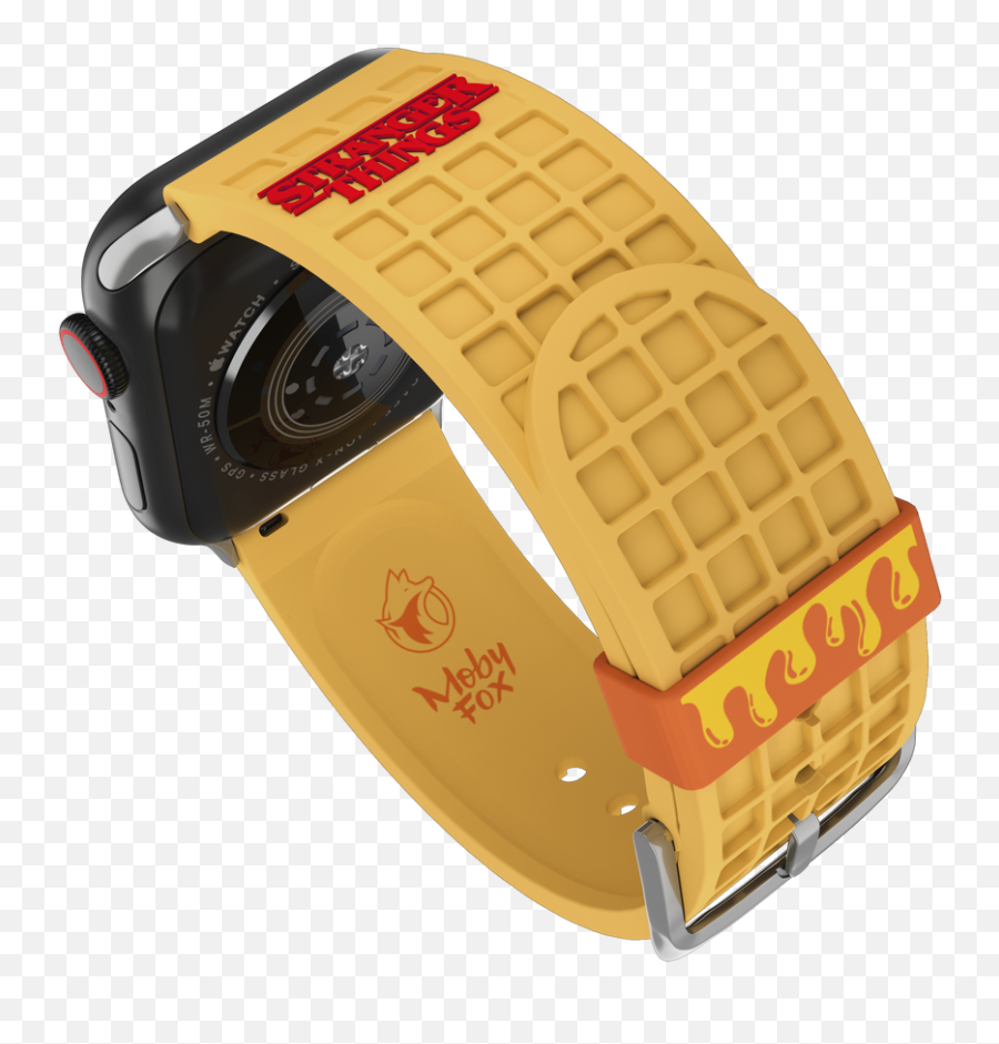 Netflix Stranger Things - The Waffle 3d Smartwatch Band Stranger Things Apple Watch Band Hawkins Png,Eleven Stranger Things Icon