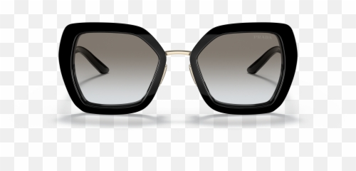 Prada Pr 53ys Grey Gradient U0026 Black Sunglasses - 53ys png