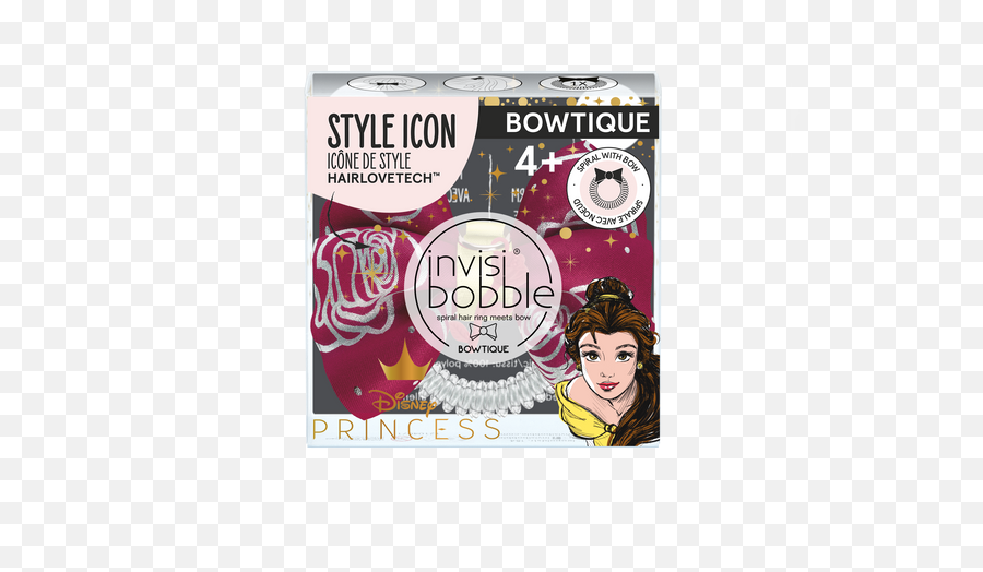 Invisibobble Disney Princess Collection Belle Bowtique - Invisibobble Disney Png,Belle Icon