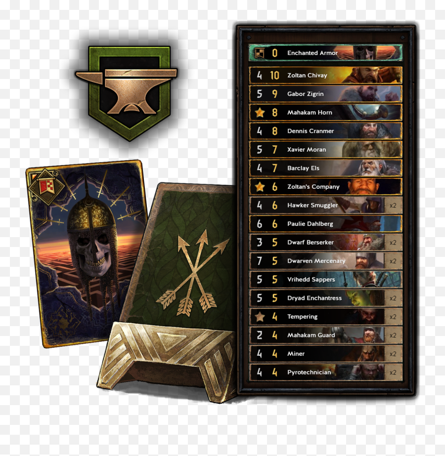 Intro Decks Now Available - Gwent The Witcher Card Game Northern Realms Uprising Deck Png,Icon Game Pack 2