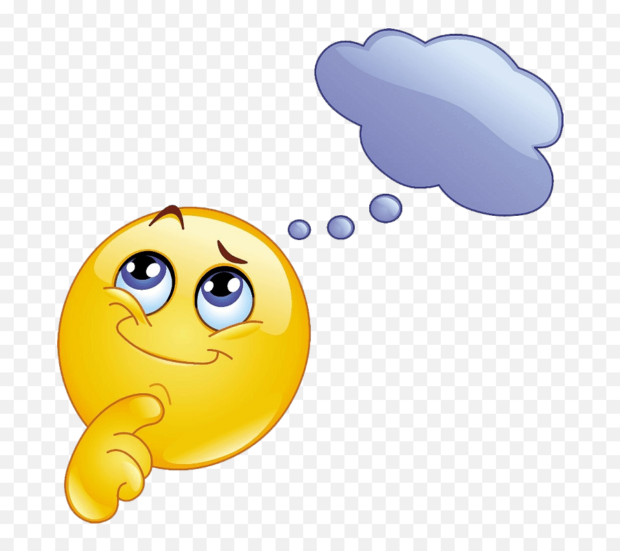Thinking Emoji Transparent Clipart 7 - Clipart World Cartoon Thinking Png,Thinking Emoji Icon