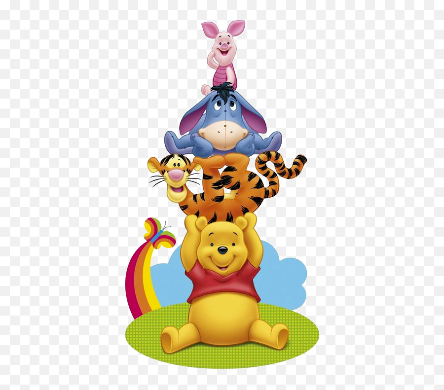 Winniepoohgrouppng 425730 Winnie The Pooh Friends - Winnie Pooh,Tigger Png