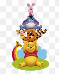 Winniepoohgrouppng 425730 Winnie The Pooh Friends - Winnie Pooh,Tigger Png