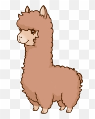 Llama Clipart Baby - Alpaca Png Download Transparent