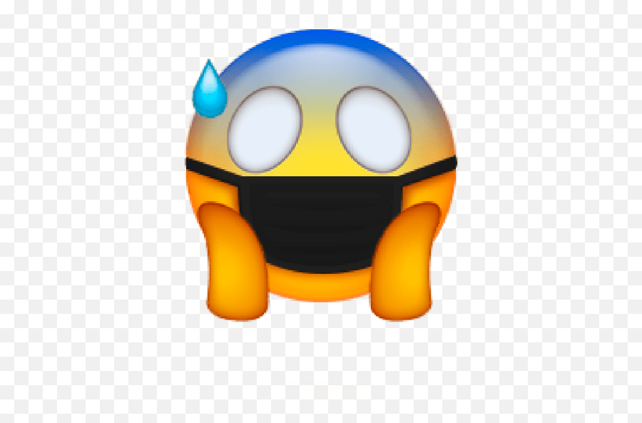 Quarantine Emojis - Dot Png,Scary Face Icon