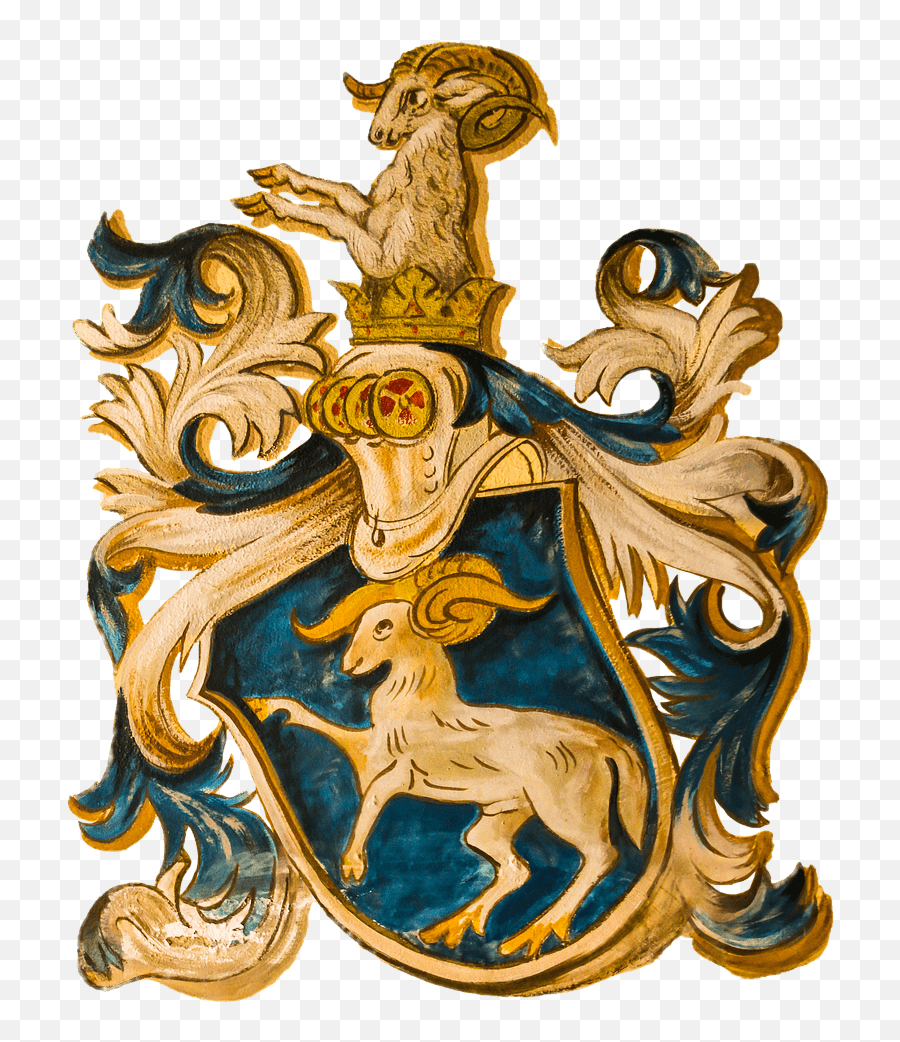Coat Of Arms Zodiac Sign Aries - Zodiac In A Coat Of Arms Png,Zodiac Signs Png