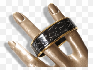 Download Hermes Enamel Gold - Ring Png,Gold Trim Png