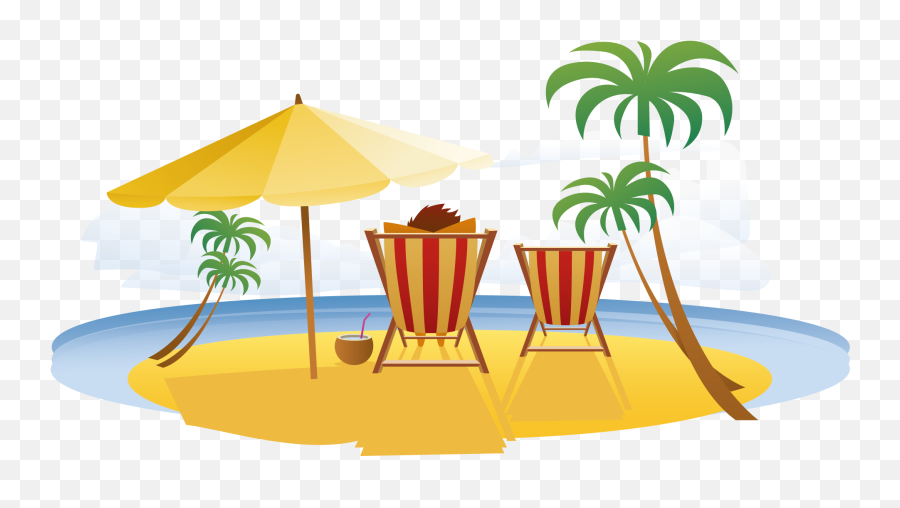 Beach Vacation Seaside Resort Travel - Vacation Png,Beach Clipart Transparent Background