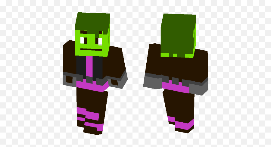 Teen Titans Go - Skin De Miles Morales Minecraft Full Size Portable Network Graphics Png,Teen Titans Logo Png