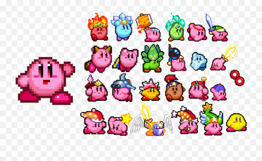 Kirby And The Birth Of Wall - Kirby Super Star Allies Kirby Png,Kirby Png