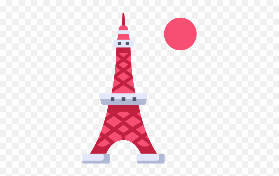 Architecture Japan Landmark Tokyo Tower Travel Icon - Tokyo Tower Png,Tower Png