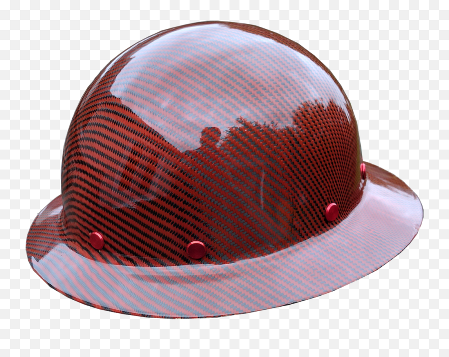 Hard Hat Png - Smooth Crown Orange Carbon Fiber Hard Hat Fedora,Fedora Png