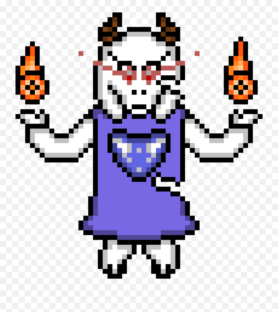 Undertale Toriel Sprite Genocide - Toriel Undertale Side Sprite Png,Toriel Png