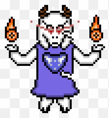 Undertale Toriel Sprite Genocide - Toriel Undertale Side Sprite Png,Toriel Png