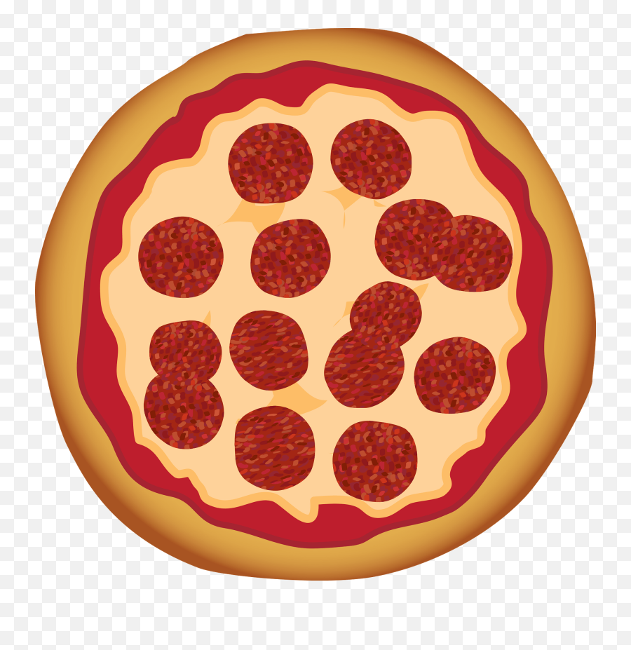 Pizza Clipart Png - Cut A Pizza Into Thirds,Pepperoni Pizza Png