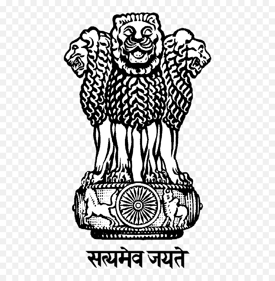 Library Of Ashok Stambh Vector Png Files - National Emblem Of India Png,Terminator Face Png