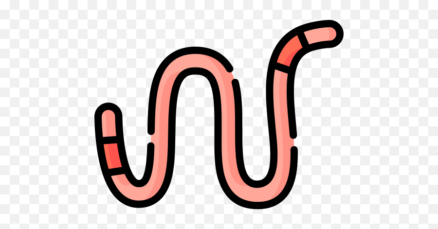 Earthworm - Free Animals Icons Earthworm Icon Png,Earthworm Png