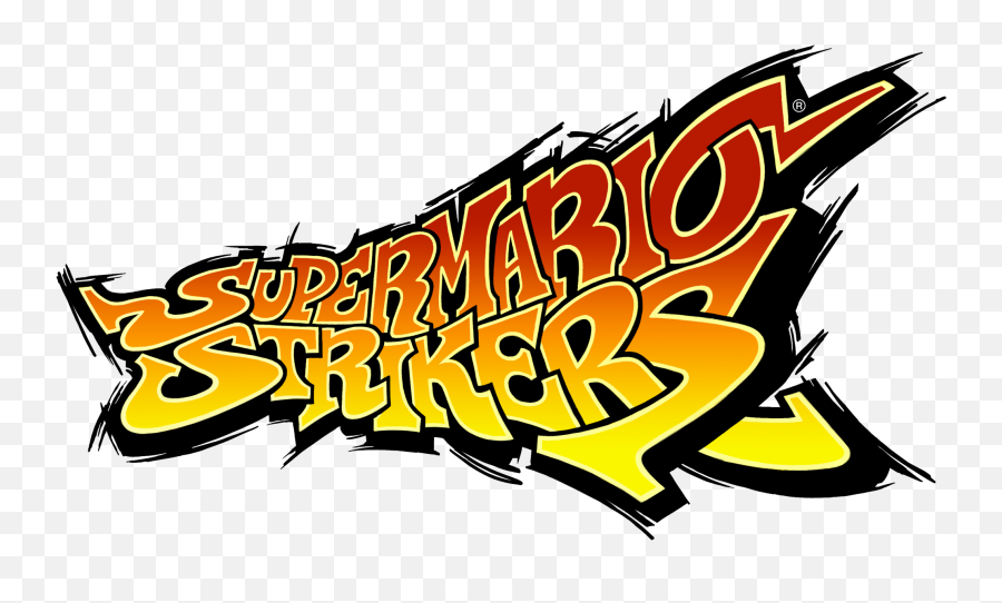 Super Mario Strikers 2005 Promotional Art - Mobygames Super Mario Strikers E3 2005 Png,Gamecube Logo Png