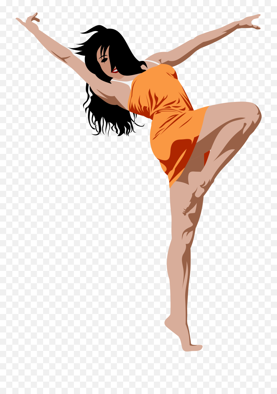 Dancer Png - Clipart Girl Dancing,Dancer Transparent Background