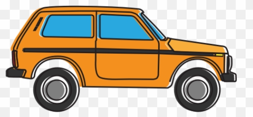Lada Png - Lada Niva From Side,Car Cartoon Png