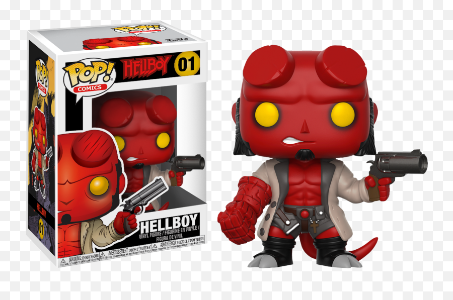 Funko Pop Hellboy Transparent Png Image - Figurine Pop Hellboy,Hellboy Png