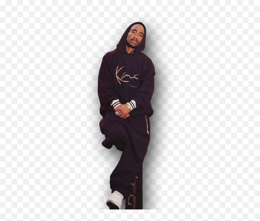Download Hd Lay Marie Tupac Shakur 2pac Biggie Smalls Lil - Karl Kani Pullover 2pac Png,2pac Png