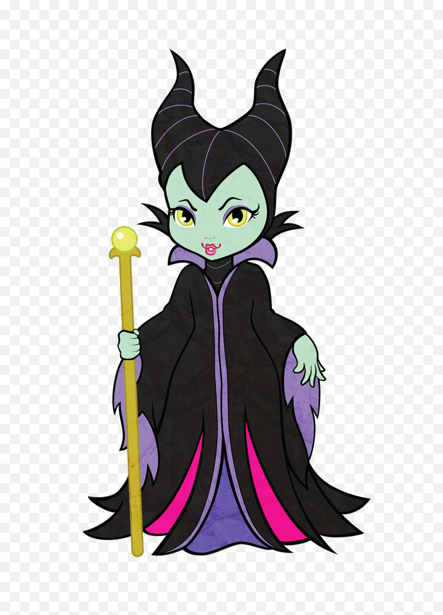 Download Maleficent Vector Transparent Clipart Royalty Free - Cute Maleficent Cartoon Png,Royalty Free Transparent Images