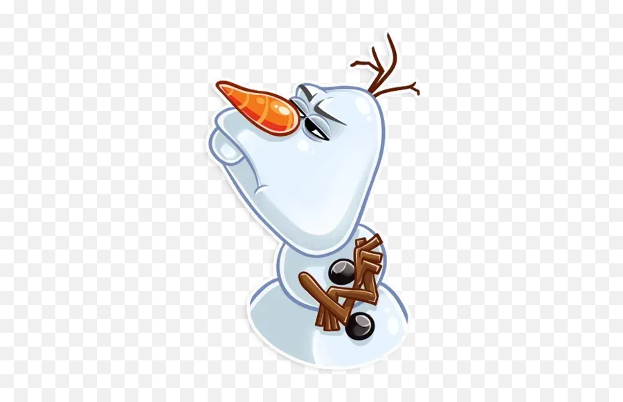 Olaf Whatsapp Stickers - Stickers Cloud Olaf Stickers Whatsapp Png,Logo Wasap