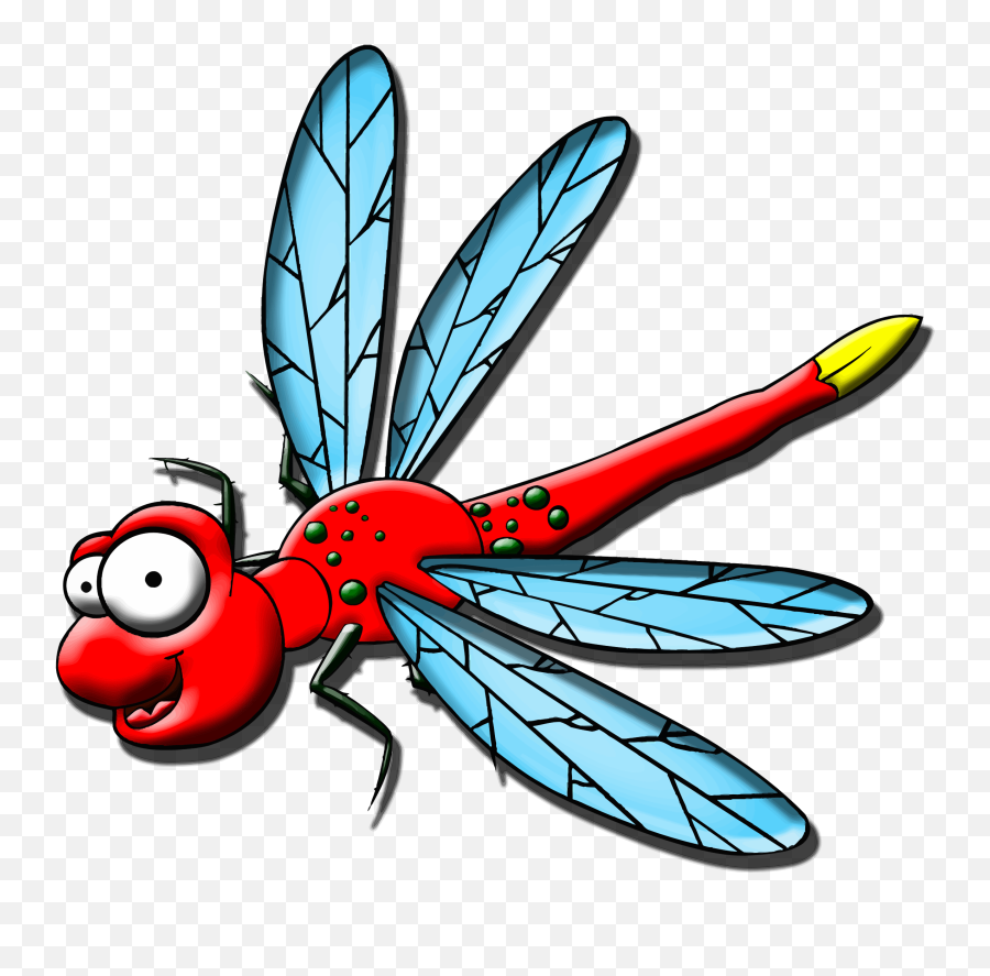 Dragon Fly Clipart - Cartoon Dragonfly Png,Dragonfly Transparent Background