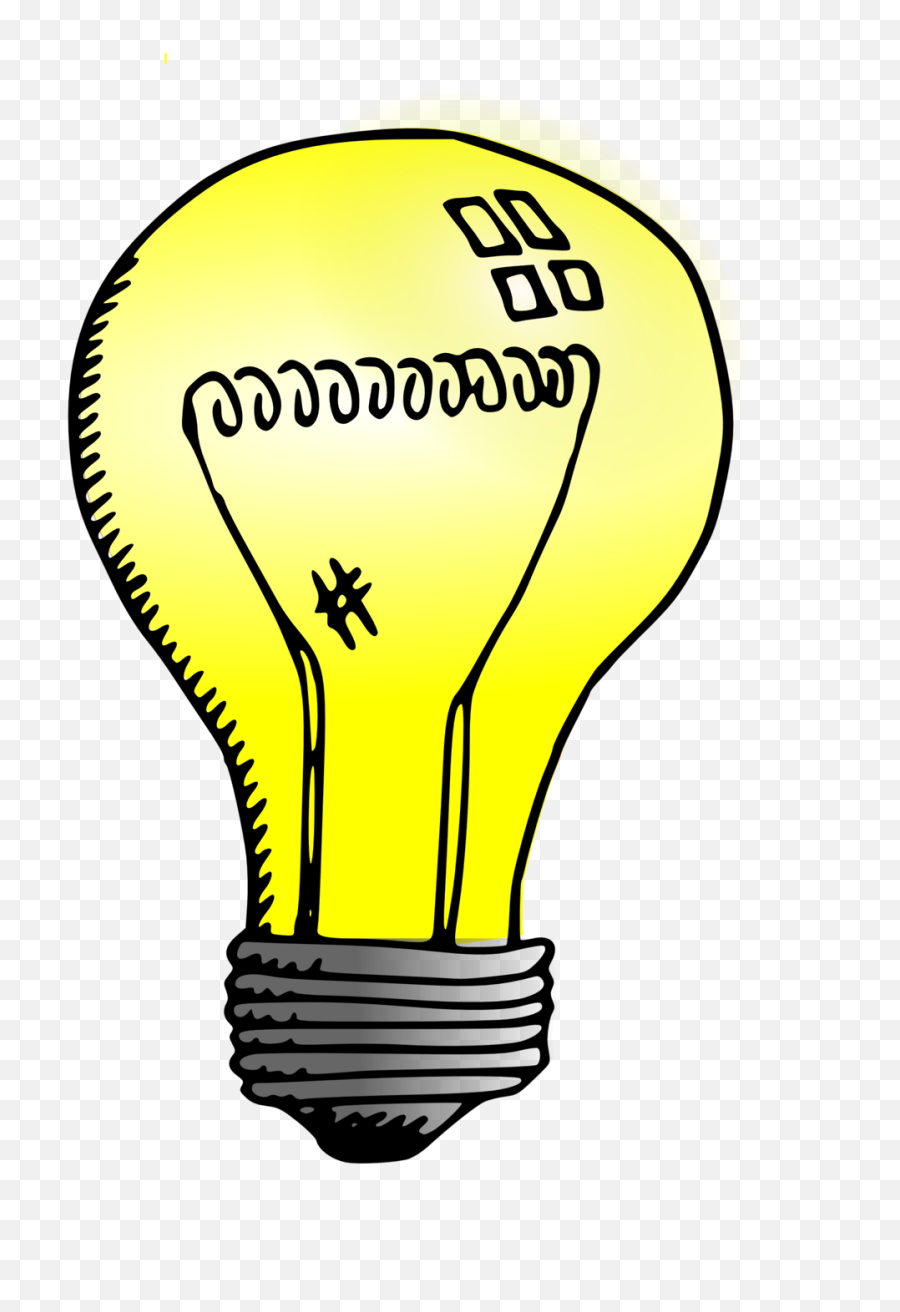 Light Bulb Drawing Transparent Png - Light Bulb Clip Art,Lightbulb Transparent Background