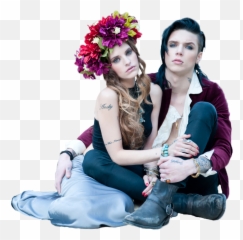 Ride - Andy Biersack And Juliet Simms Png,Andy Biersack Png