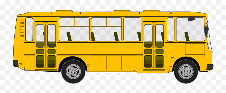 Download School Bus Creative Converting Tutu Much Fun Happy - Double Decker Yellow Bus Clipart Png,Bus Clipart Png