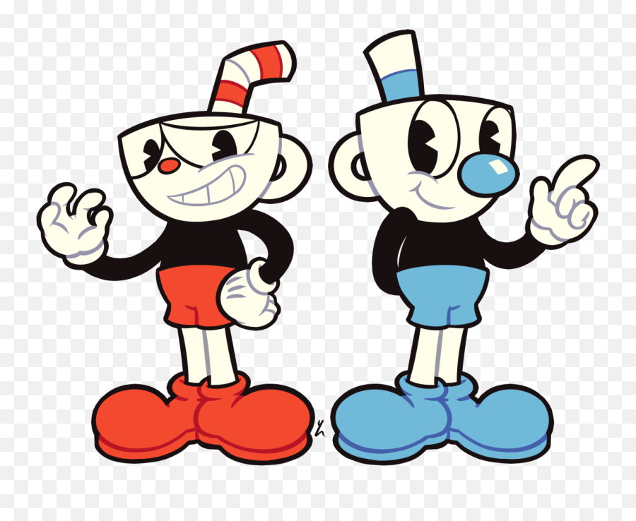 Cuphead Transparent Mugman - Cuphead Coloring Pages Png,Cuphead Png
