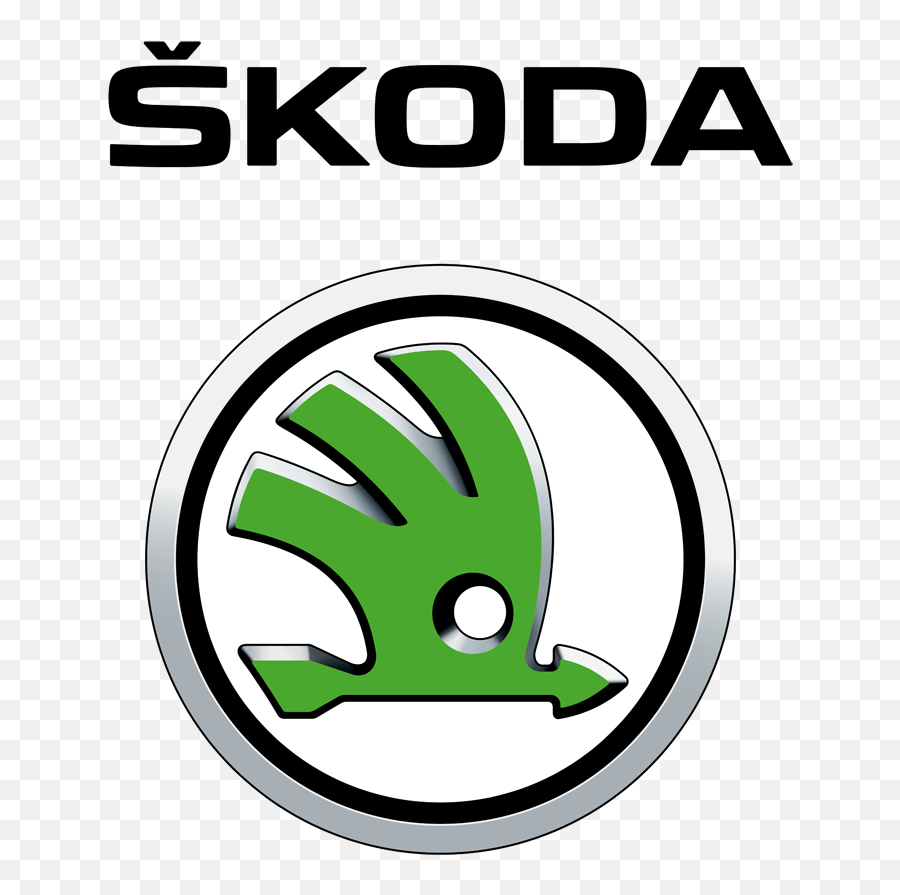 From Garlanded Wheel To Winged Arrow - Škoda Logo Png,Car Logo With Wings