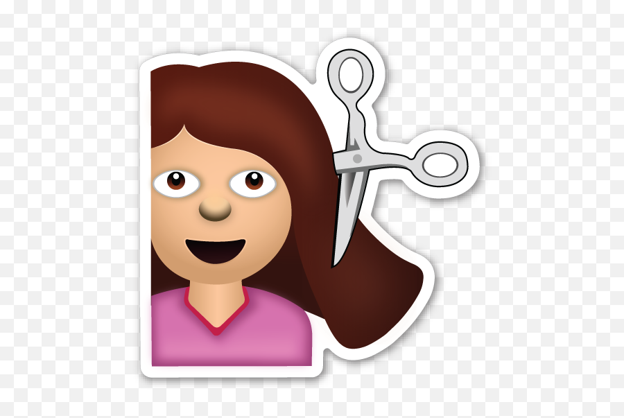 Pin - Haircut Emoji Transparent Png,Birthday Emoji Png