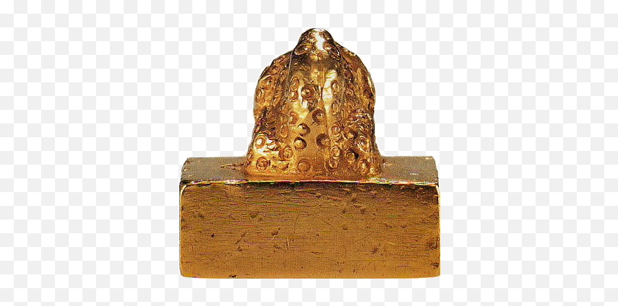 King Of Na Gold Seal Knob Front - Statue Png,Knob Png