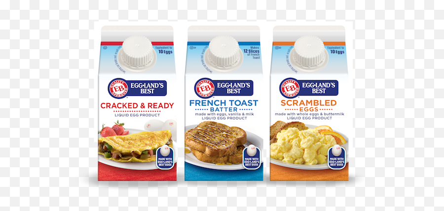 Egglandu0027s Best Launches New Liquid Egg Varieties - Waffle Png,Scrambled Eggs Png