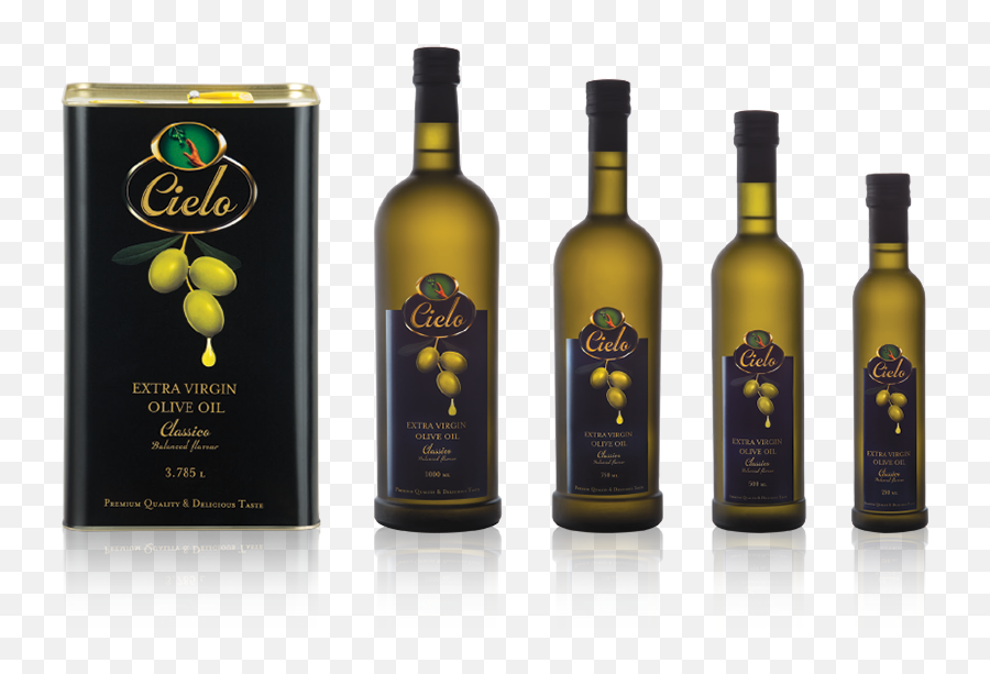 Products - Cielo Glass Bottle Png,Olive Oil Png