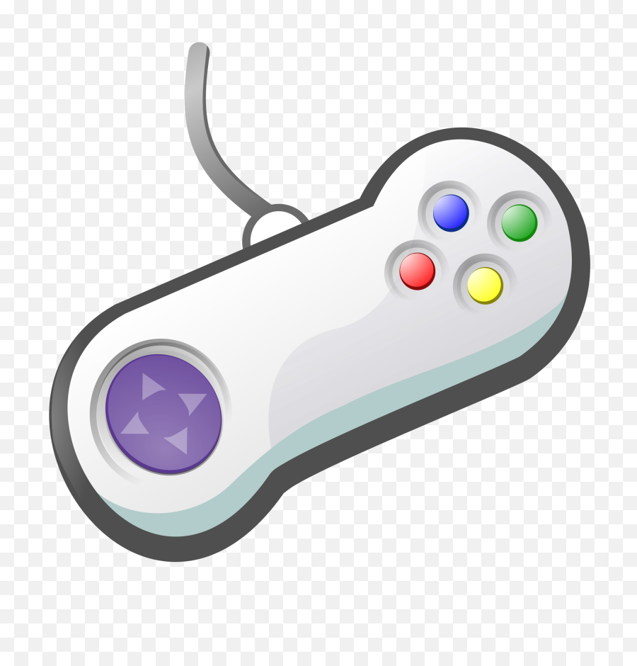 Gamepad - Video Games Clip Art Png,Joystick Png