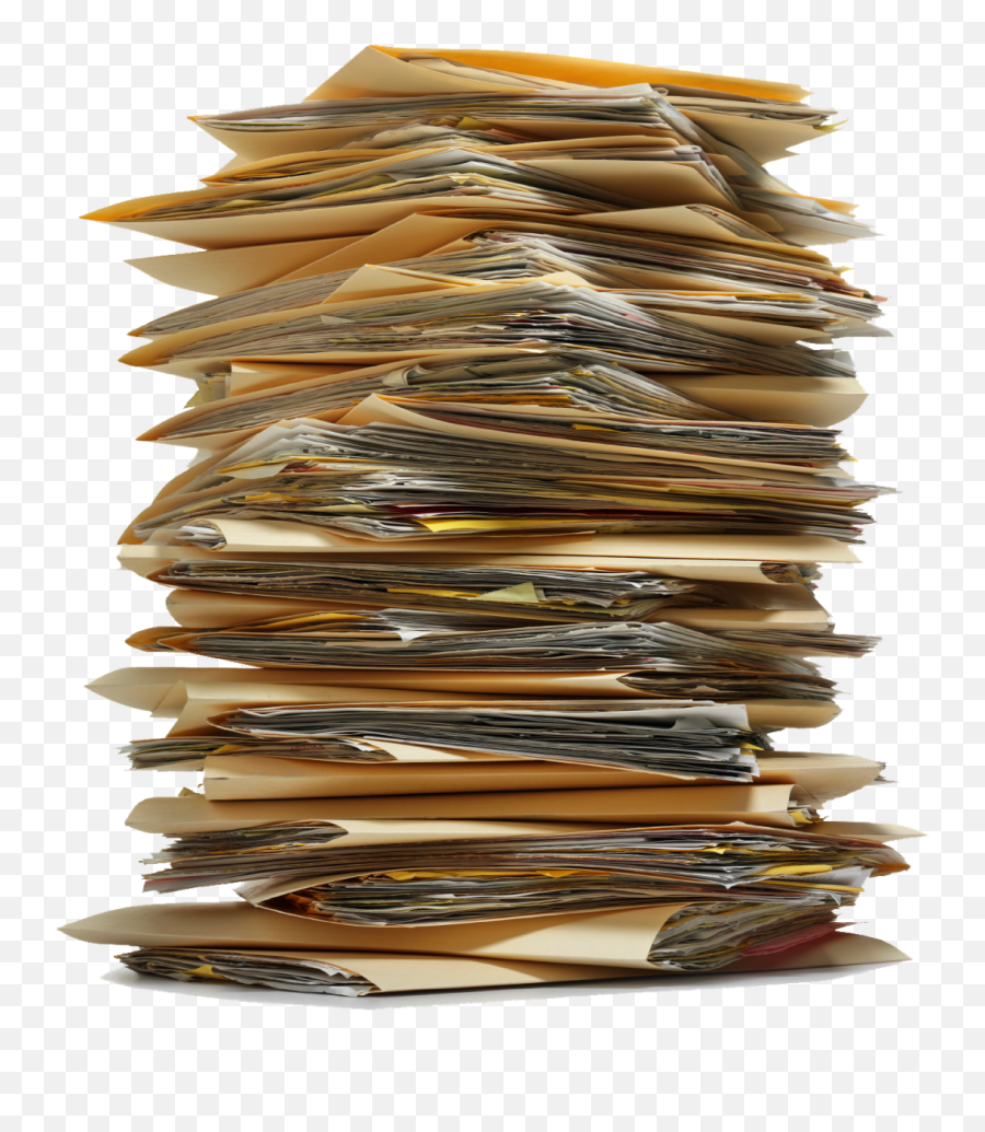 Download Hd Stacks Image - Messy Stack Of Paper Png,Stack Of Papers Png