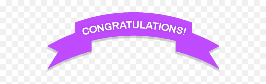 Download Awards And Honors - Congratulations Png Png Image Congratulations On Purple Background,Congratulations Png