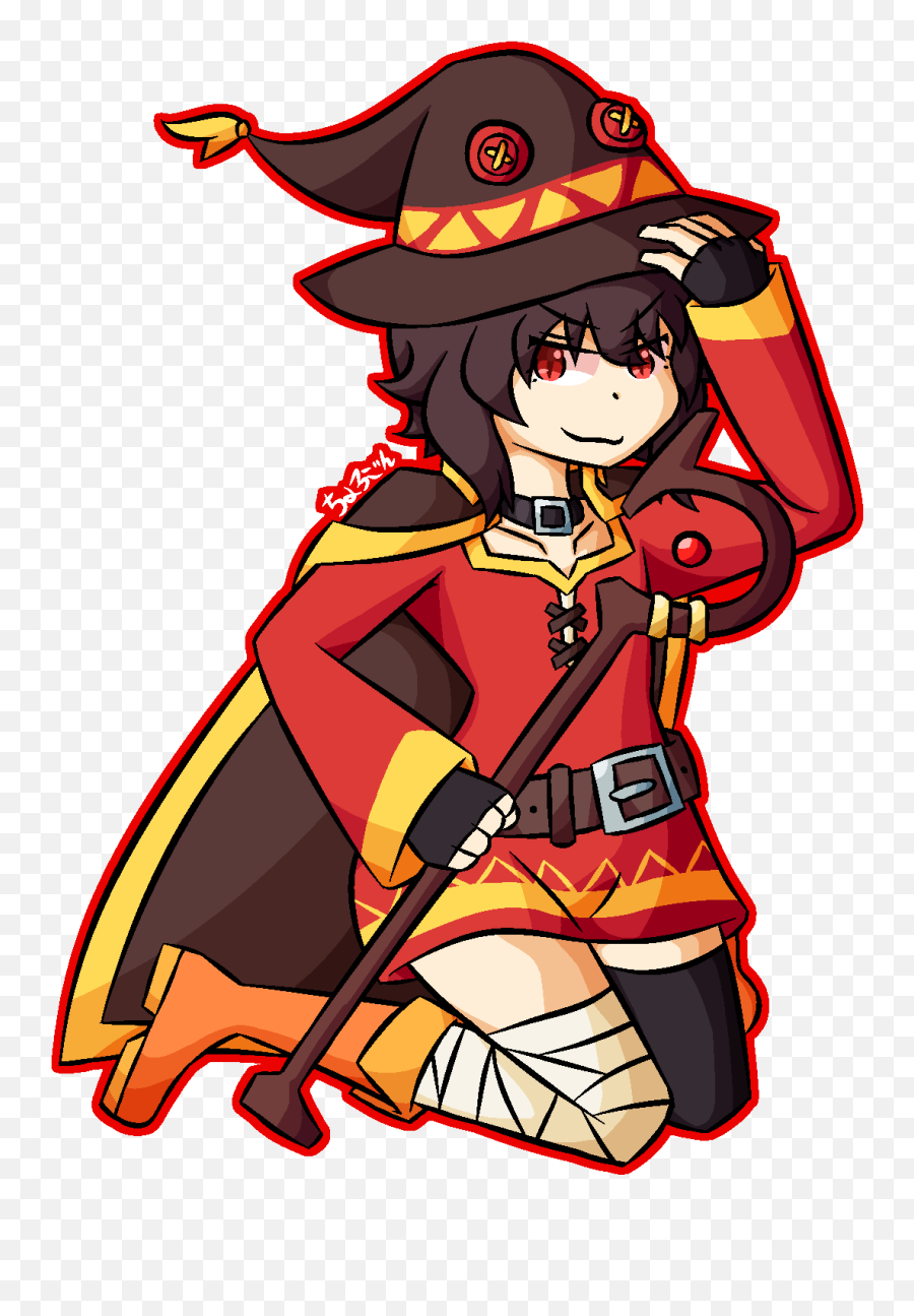 Megumin By Chorogon - Fictional Character Png,Megumin Png