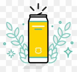 Pixie Dust Ddh Lupulin Hop Bomb U2013 Brewhall Vancouver Bc - Brewhall Beer Can Png,Pixie Dust Png