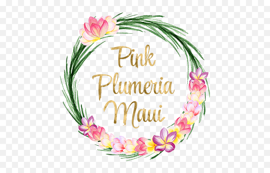 Pink Plumeria Maui - Create Love Live Floral Png,Plumeria Png