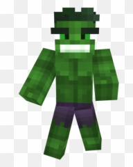 The Incredible Hulk Rulk In Desc - Paintbucket Minecraft Skin Hulk Minecraft Png,Incredible Hulk Png