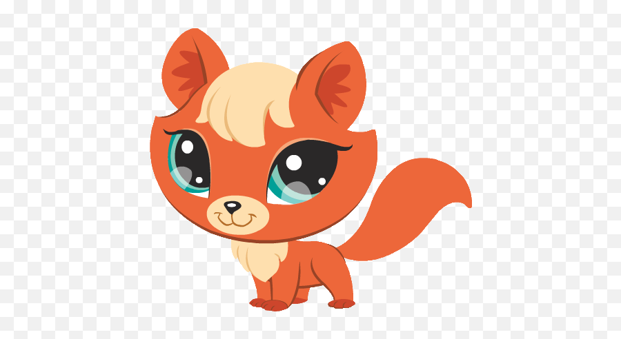 Image Transparent Lps Drawing Fox - Lps Fox No Background Fictional Character Png,Fox Transparent Background